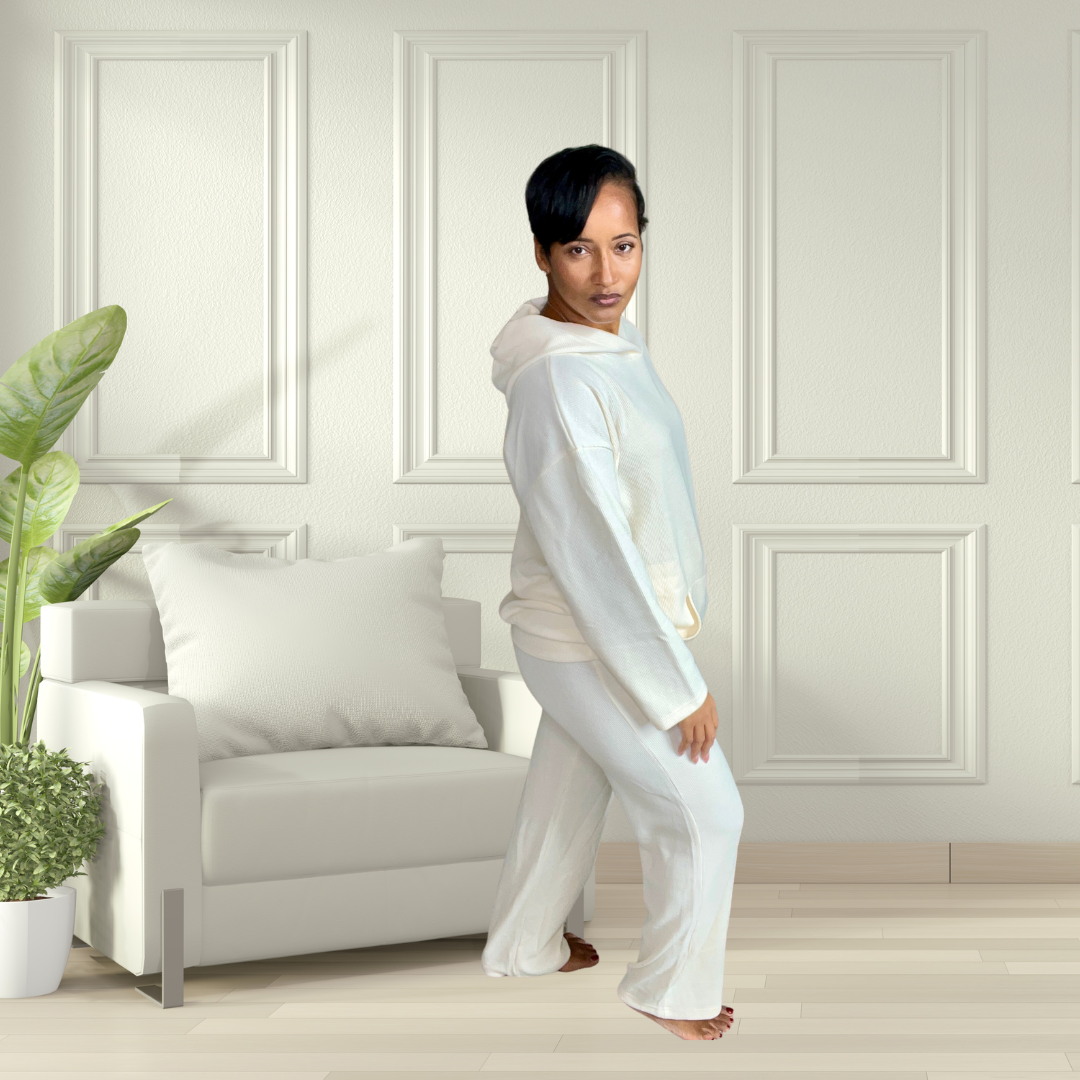 knit 2 piece set side view